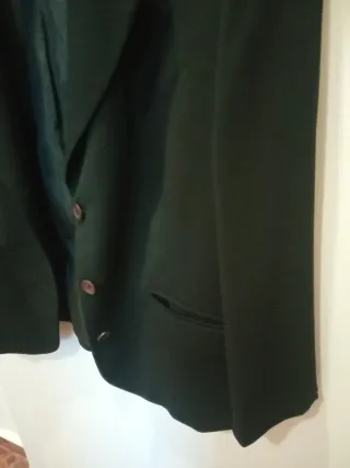 Chaqueta vestir negra talla 44-46