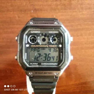 Orologio Casio Countdown Timer 10 Year Battery