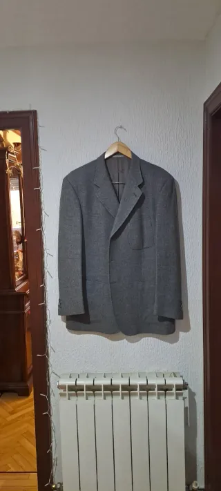 Blazer grigio uomo