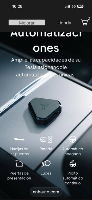 Enhauto Commander para Tesla