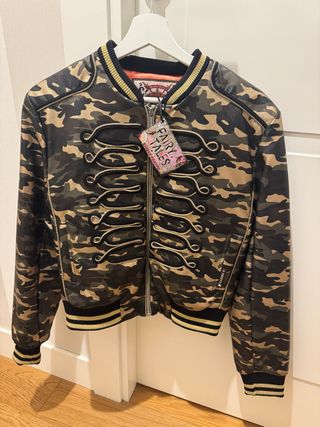NUEVO Cazadora Bomber camuflaje Highly Preppy