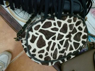 Lote de 4 bolsos: negro, estampado animal