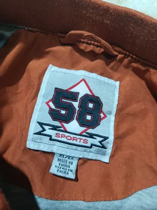 Giacca Texas V-Neck Arancione