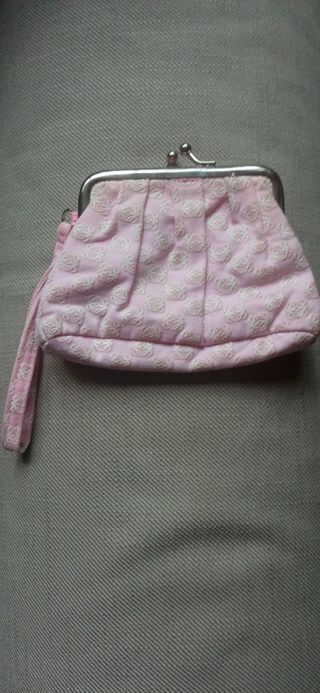 Monedero vintage Loewe rosa
