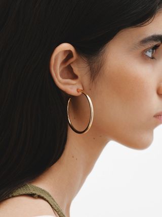 Pendientes Aristocrazy – aro dorado grande