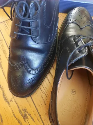 Zapatos Dustin Piel Negro Talla 39