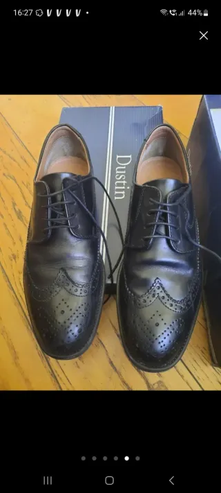 Zapatos Dustin Piel Negro Talla 39