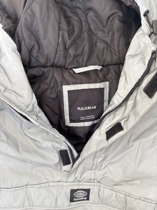 Chaqueta Anorak Gris Hombre