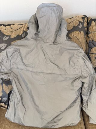 Chaqueta Anorak Gris Hombre