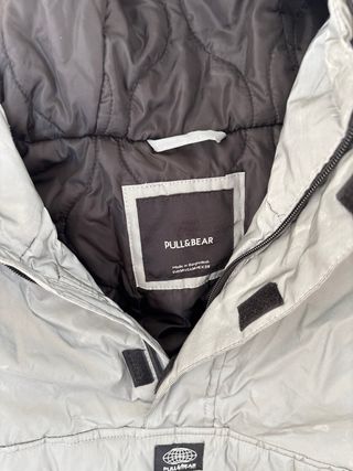 Chaqueta Anorak Gris Hombre