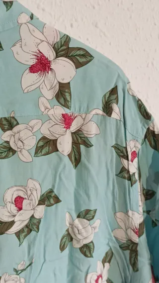 Camisa Sfera floral manga corta Talla XL