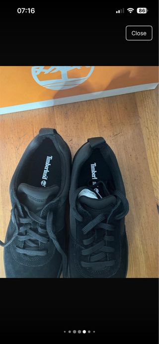 Zapatillas Timberland Mujer Negras