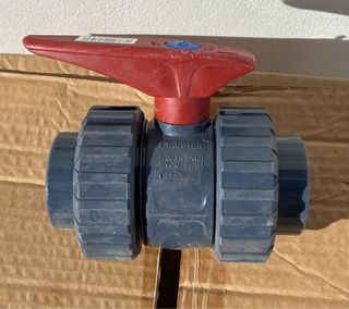 Llave de paso 50 PVC