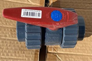 Llave de paso 50 PVC