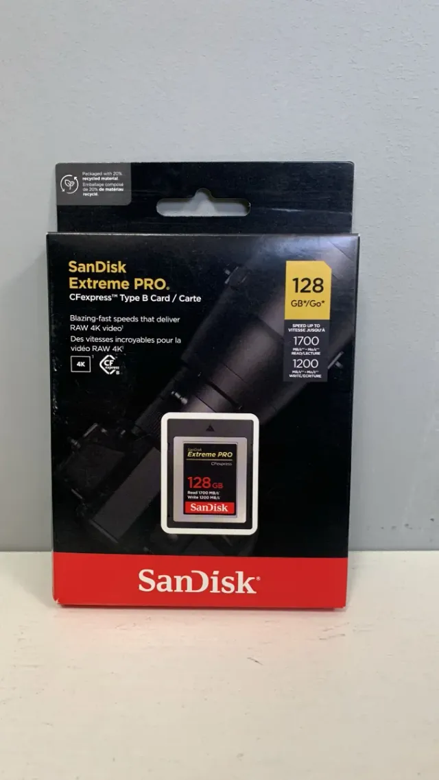 SanDisk Extreme PRO 128GB CFexpress Type B