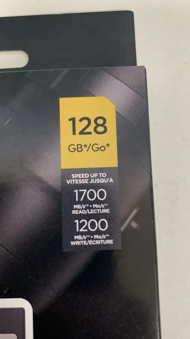 SanDisk Extreme PRO 128GB CFexpress Type B