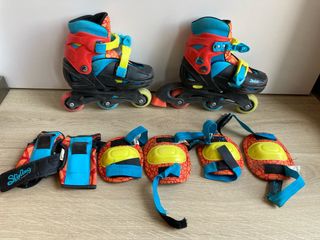 Patines Imaginarium Talla 30-33 + Protecciones