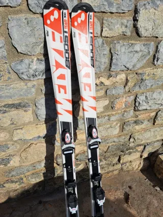 Esquís infantiles 140 cm