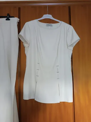 Conjunto fiesta beige