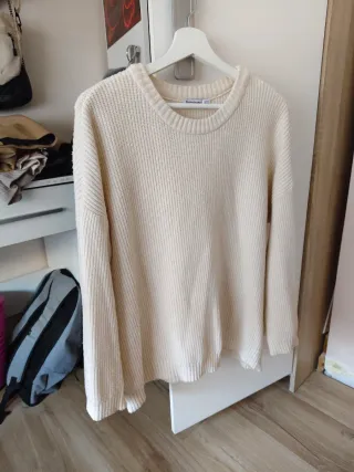 Jersey beige talla única