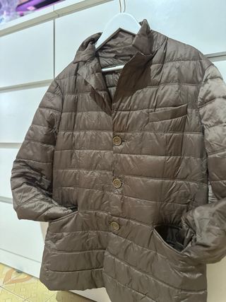 Giacca trapuntata donna L marrone