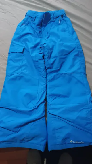 Pantalón Nieve Columbia Bugaboo II Niño Azul Talla