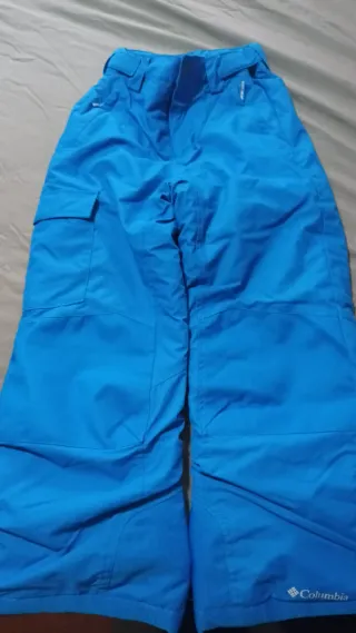 Pantalón Nieve Columbia Bugaboo II Niño Azul Talla