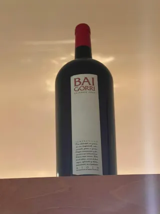 Botellas de vino grandes decorativas