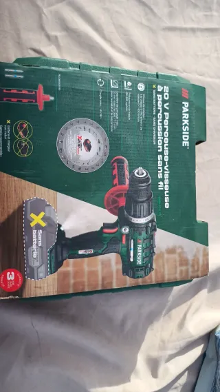 Taladro percutor Parkside 20V