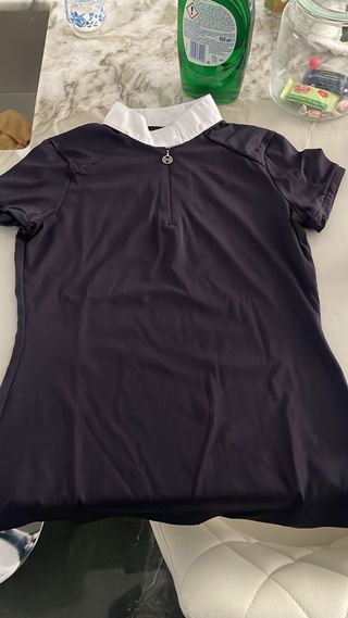 Camisa Hípica Competición Negra