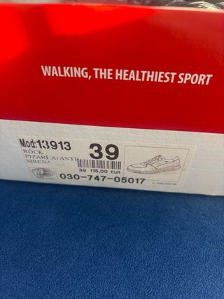 Callaghan deportivo negro talla 39