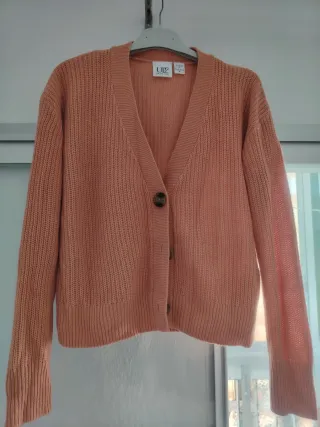 Cárdigan naranja U12 talla M