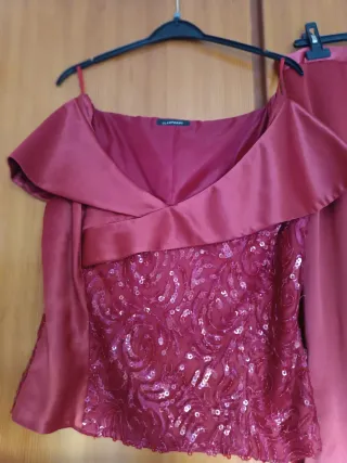 Traje de fiesta madrina