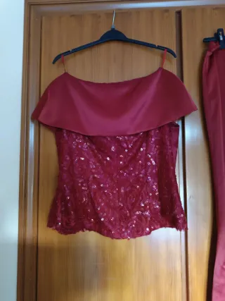 Traje de fiesta madrina