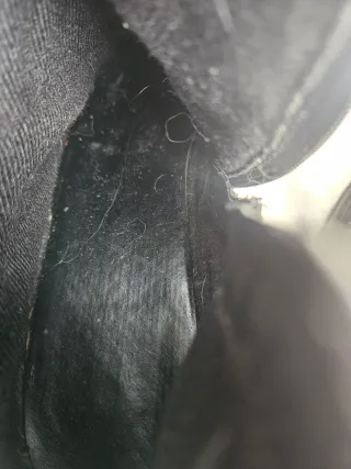 Stivaletti neri tacco largo donna tg 43