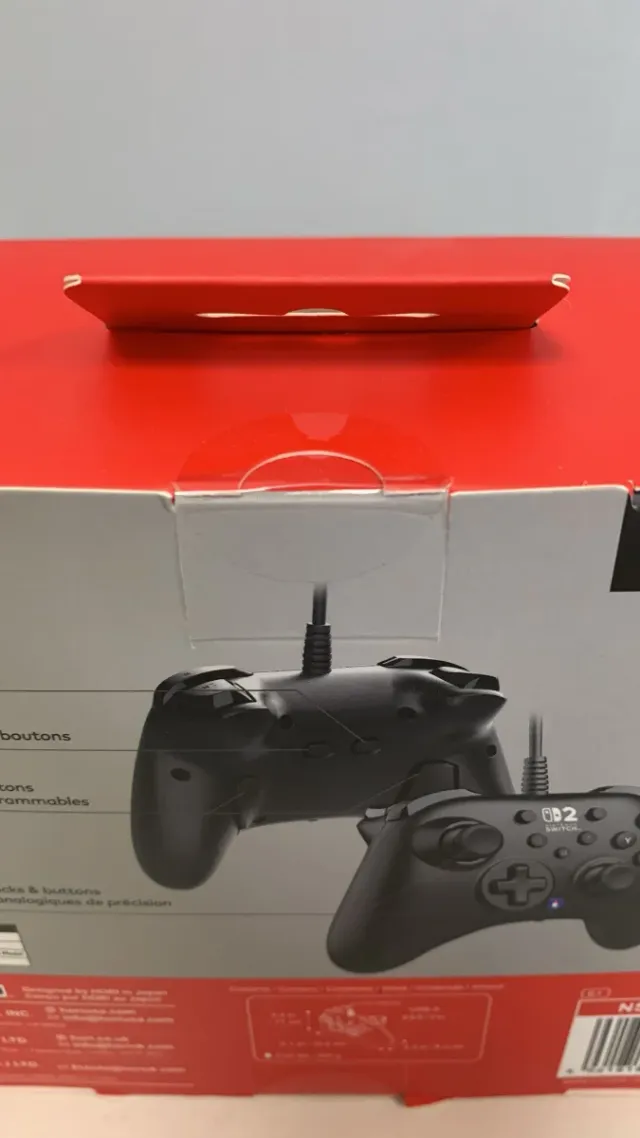 Mando HORIPAD Turbo Negro Nintendo Switch