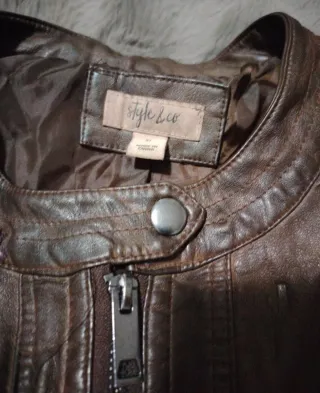 Chaqueta Piel Genuina YK2 Hombre marrón