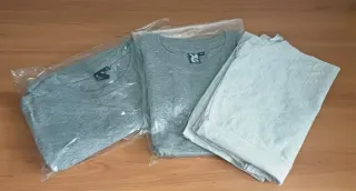 Camisetas Citroën Grises Pack 3