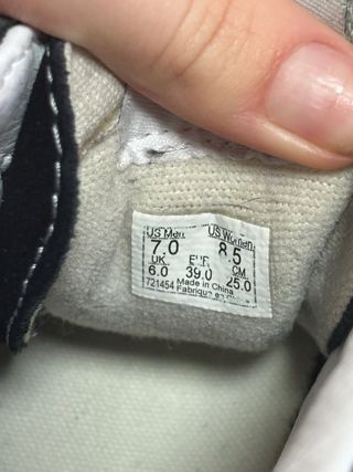 Zapatillas Vans Plataforma Bota talla 39 poco USO