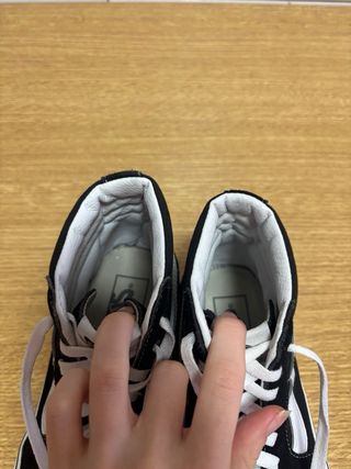 Zapatillas Vans Plataforma Bota talla 39 poco USO