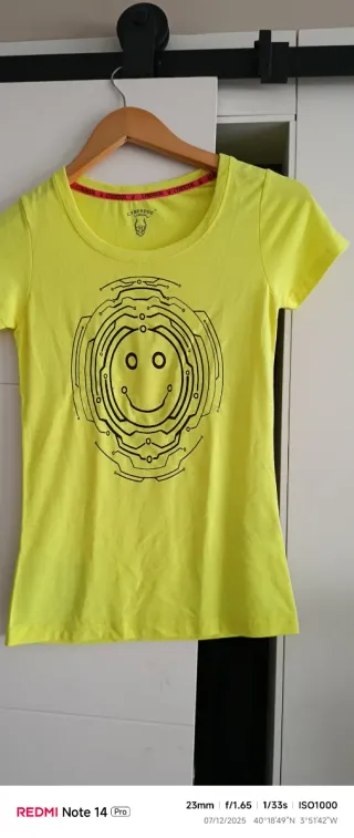 Camiseta Ciberdog niña amarilla XS