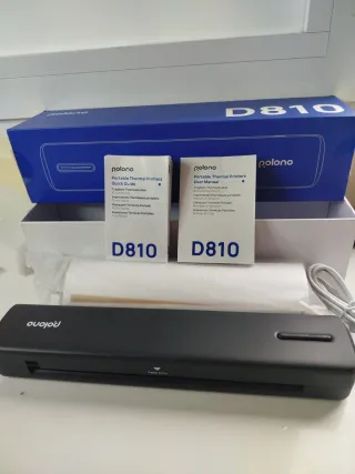 Impresora Térmica D810 Negra Nueva