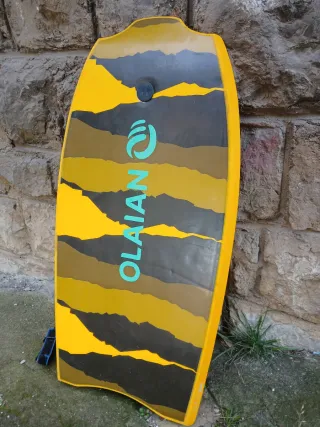 Bodyboard OLAIAN Amarillo y Negro