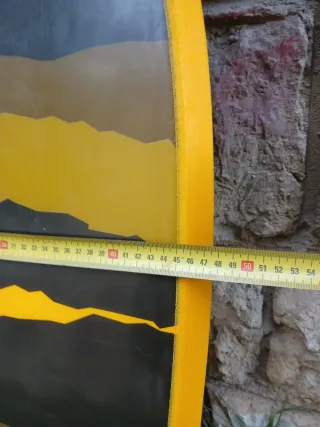 Bodyboard OLAIAN Amarillo y Negro