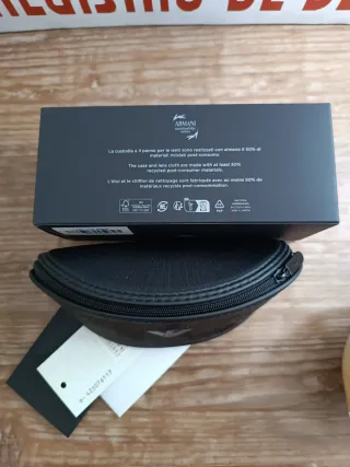 Funda Gafas Emporio Armani Original