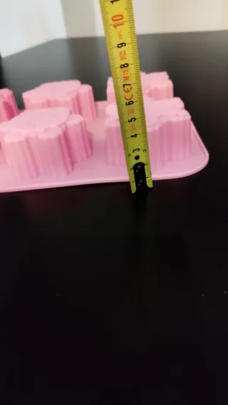 Stampo Silicone Fiocchi Neve Rosa