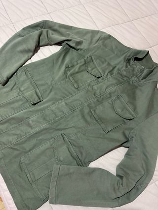 Giacca 100% Cotone Verde