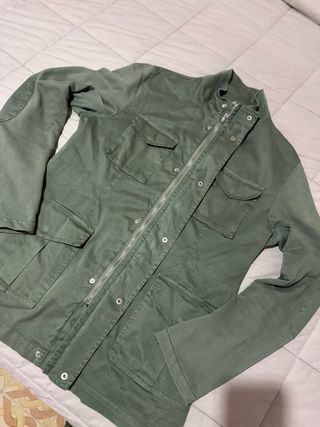 Giacca 100% Cotone Verde