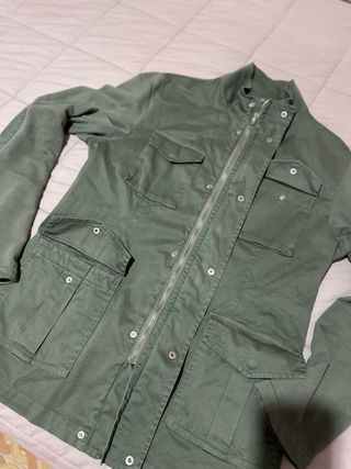 Giacca 100% Cotone Verde