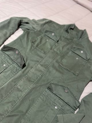 Giacca 100% Cotone Verde